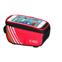 Cycling Bag Front Tube Frame Phone Waterproof Bicycle Bags Triangle Pouch Frame Holder Bicycle Accessories